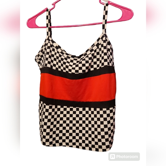 Rue21 Checkered Top - Picture 1 of 4